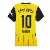 Camiseta Borussia Dortmund Julian Brandt #10 Primera Equipación Replica 2024-25 para mujer mangas cortas